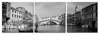Baxton Studio Rialto Bridge Mounted Photography Print Triptych