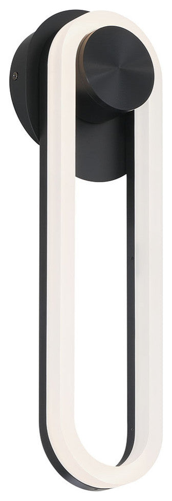 Swing, Outdoor , 18", Matte Black