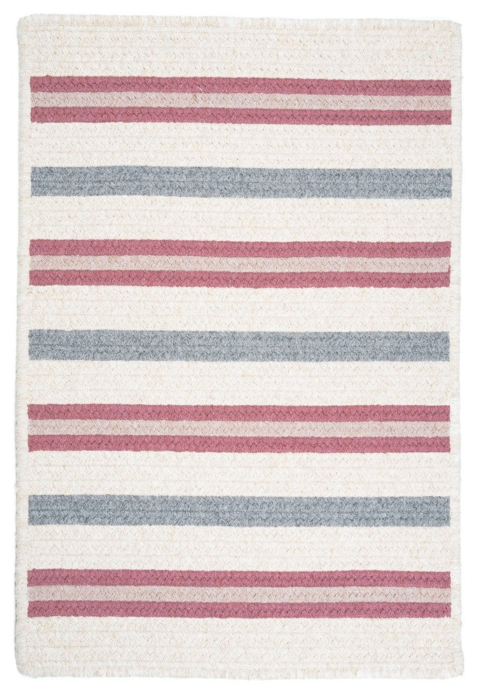 Colonial Mills Allure AL79 Mauveberry Stripes Area Rug, Rectangular 2''x3''