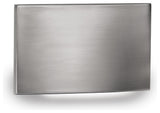 LED Horizontal Scoop Step and Wall Light, Brushed Nickel