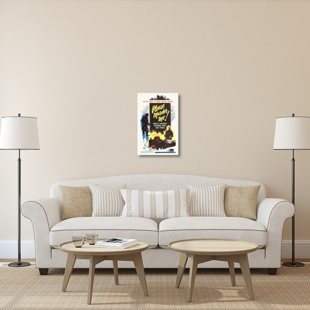 "Please Murder Me!" Stretched Canvas Giclee by Hollywood Photo Archive, 20x30"