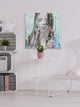 "Mind Blowing Beauty" Painting Print on Wrapped Canvas, 48"x48"
