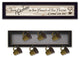 "The Kitchen Vignette" 2-Piece Vignette with 7-Peg Mug Rack, Black Frame