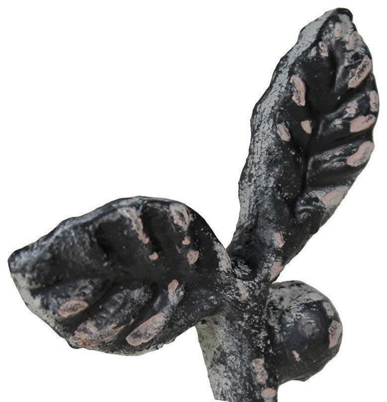 Standard Bed With Vines, Vintage Black, National King