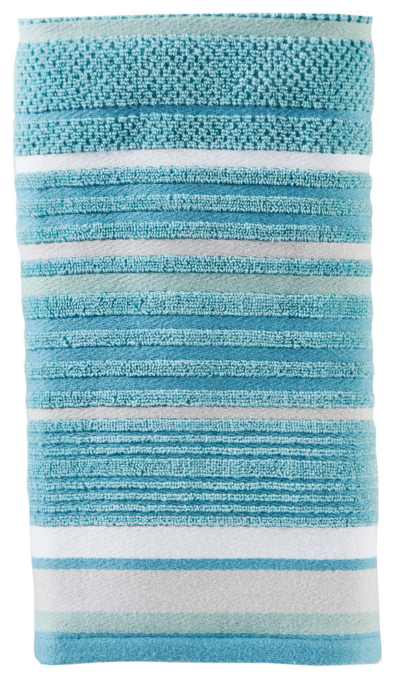 Seabrook Stripe Hand Towel, Set of 2