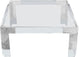 Casper Coffee Table, Chrome, Square