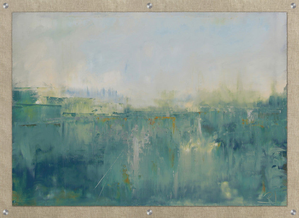Blue Block And Dance 2, Giclee Reproduction Artwork