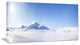 Vacant Winter Land Panorama, Landscape Canvas Art Print, 40x20