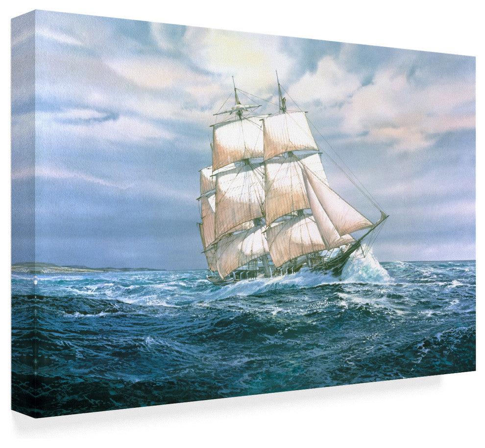 Jack Wemp 'Hunter Heading Out' Canvas Art, 47"x30"
