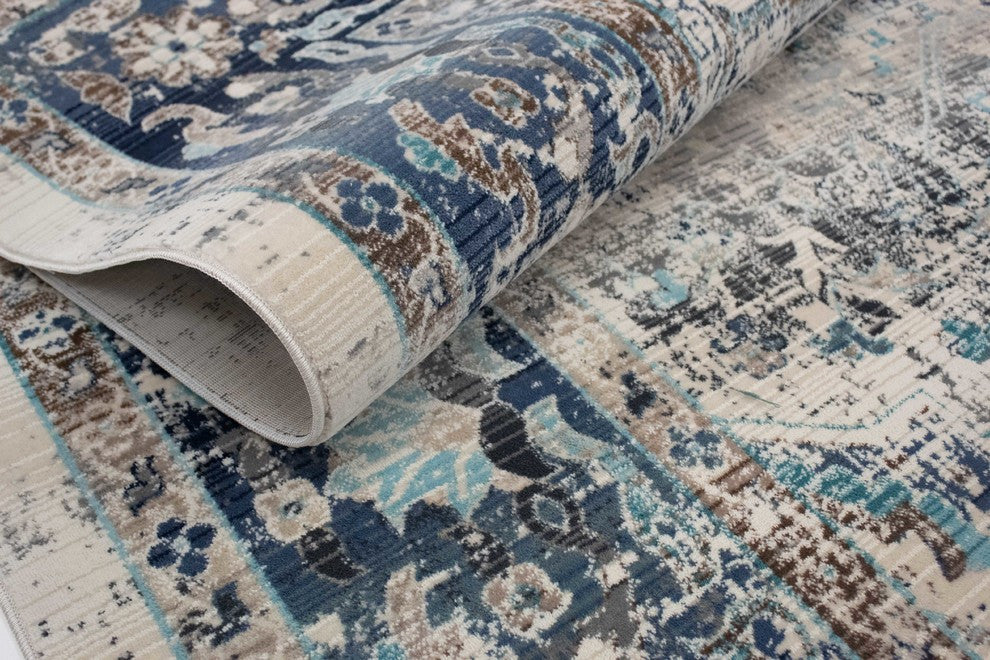 Noori Rug Latif Cordelia Ivory/Blue Rug