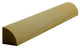 EWQR11 Quarter Round 1/2" x 1/2" Moulding Trim. Unfinished, Poplar, 94"