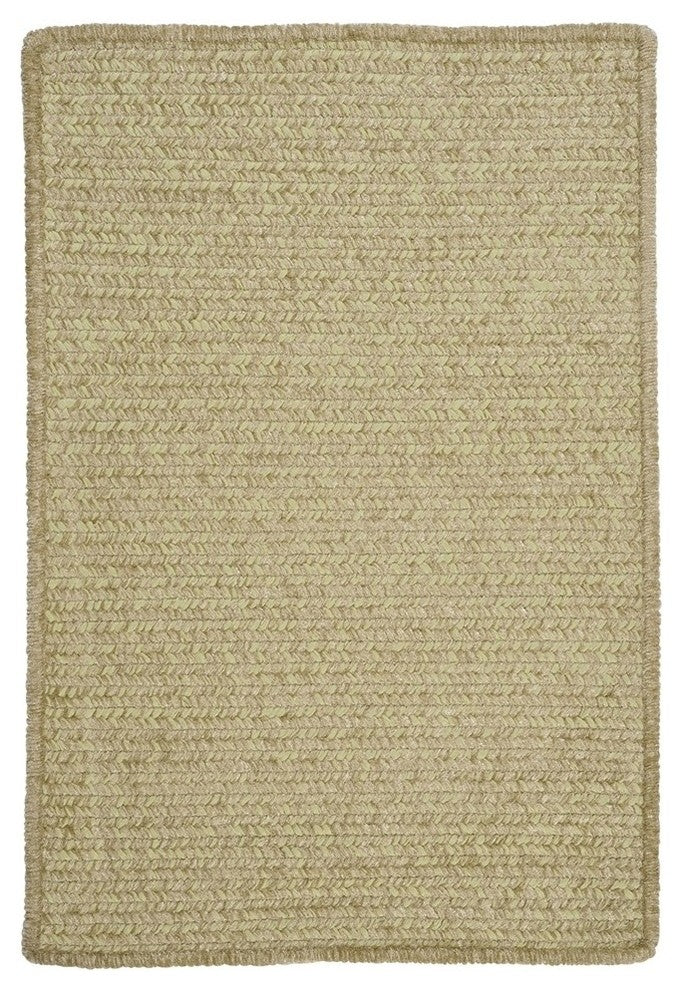 Simple Chenille M601 Sprout Green Kids/Teen Area Rug, Rectangular 7'x9'