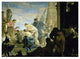 "The Meeting of Antony and Cleopatra" Paper Print by Sebastien Bourdon, 24"x18"