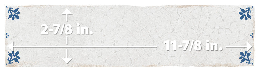 Crackle Cream Decor Ceramic Wall Tile, White