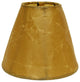 5" Brown Set of 6 Empire Slanted Chandelier Crinkle Oil Paper Lampshades