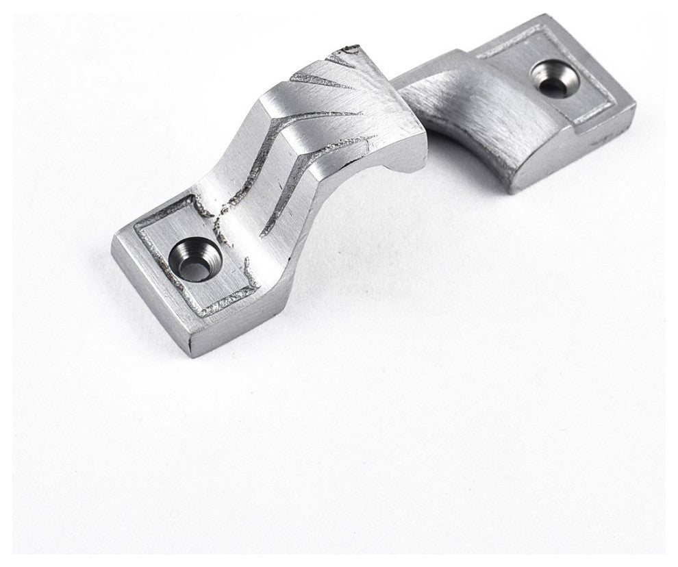 2 Piece Ornate Solid Brass Window Sash Lock Satin Chrome Renovators Supply
