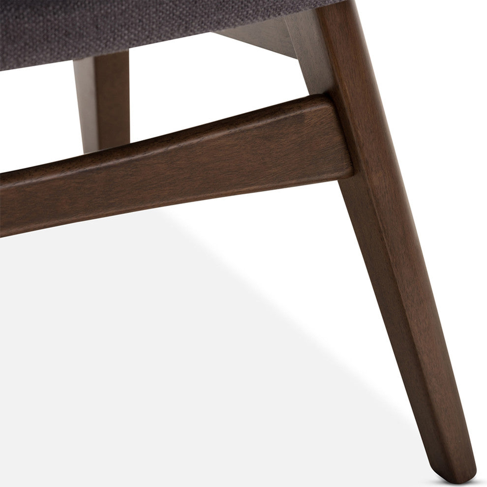 Vera Mid-Century 3-Piece Lounge Chair and Side Table Set