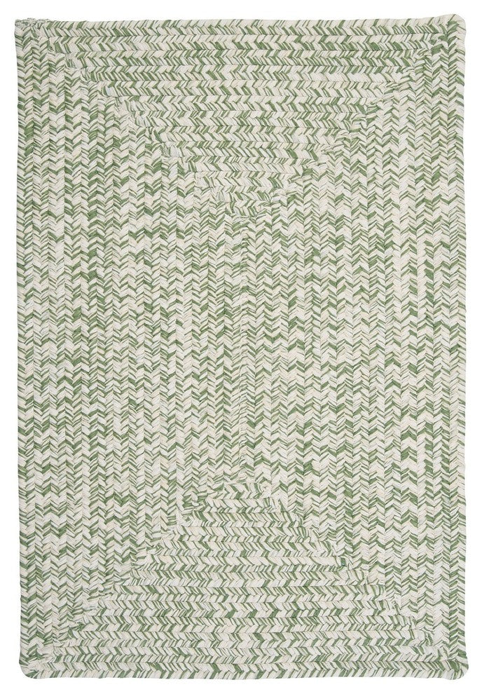 Colonial Mills Catalina CA69 Greenery Indoor/Outdoor Area Rug, Square 10'x10'