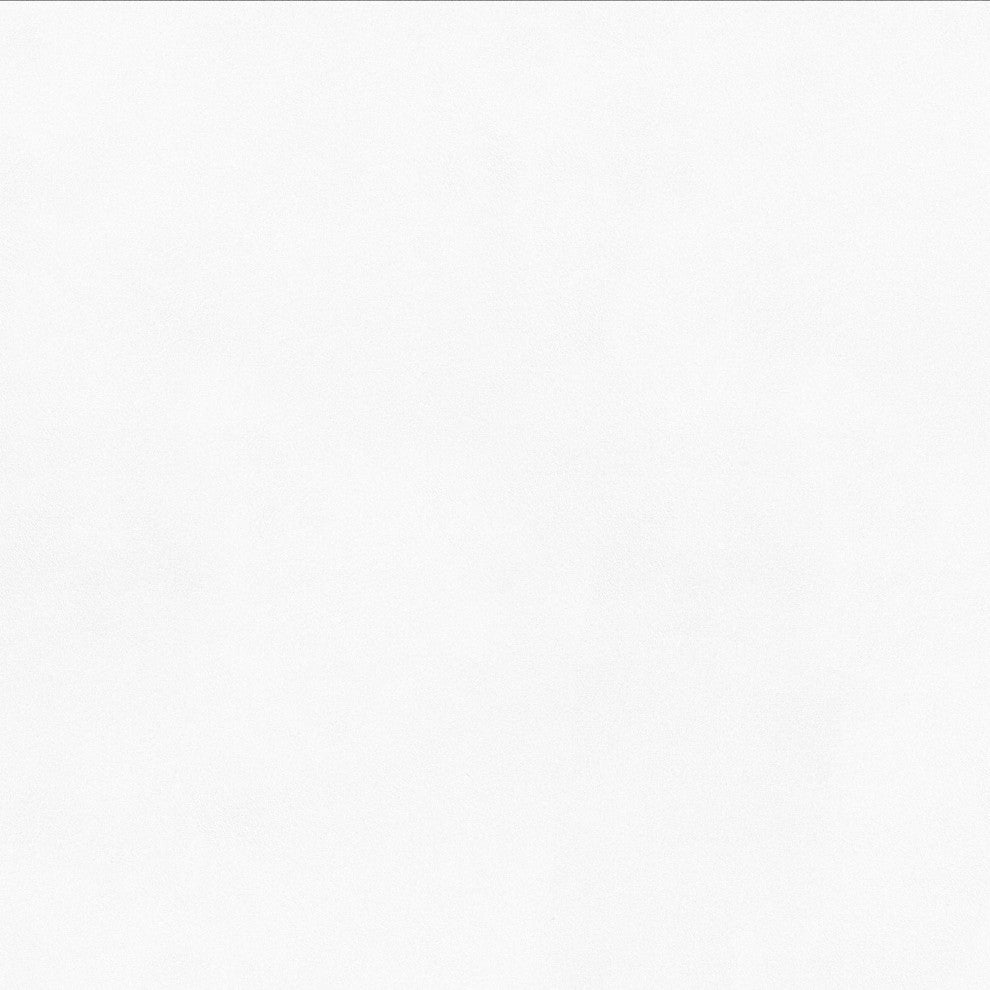 High Arched Headboard With Border, Velvet White, Twin