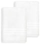 Denzi Bath Sheet, Set of 2, White
