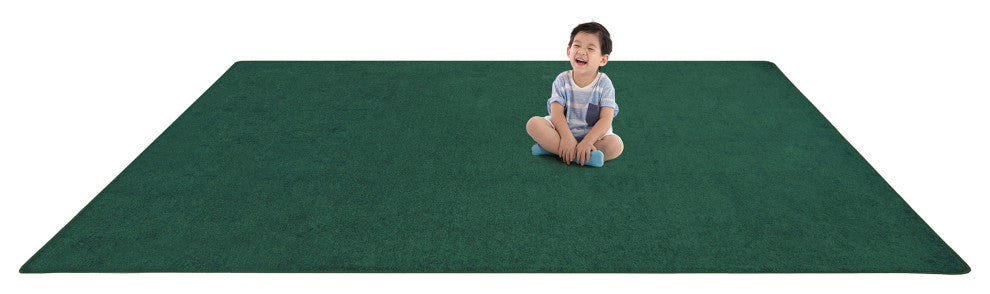 Kid Essentials Rug, Endurance, Forest, 6'x6'