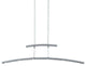 Columbus LED Pendant Light, Nickel Matte
