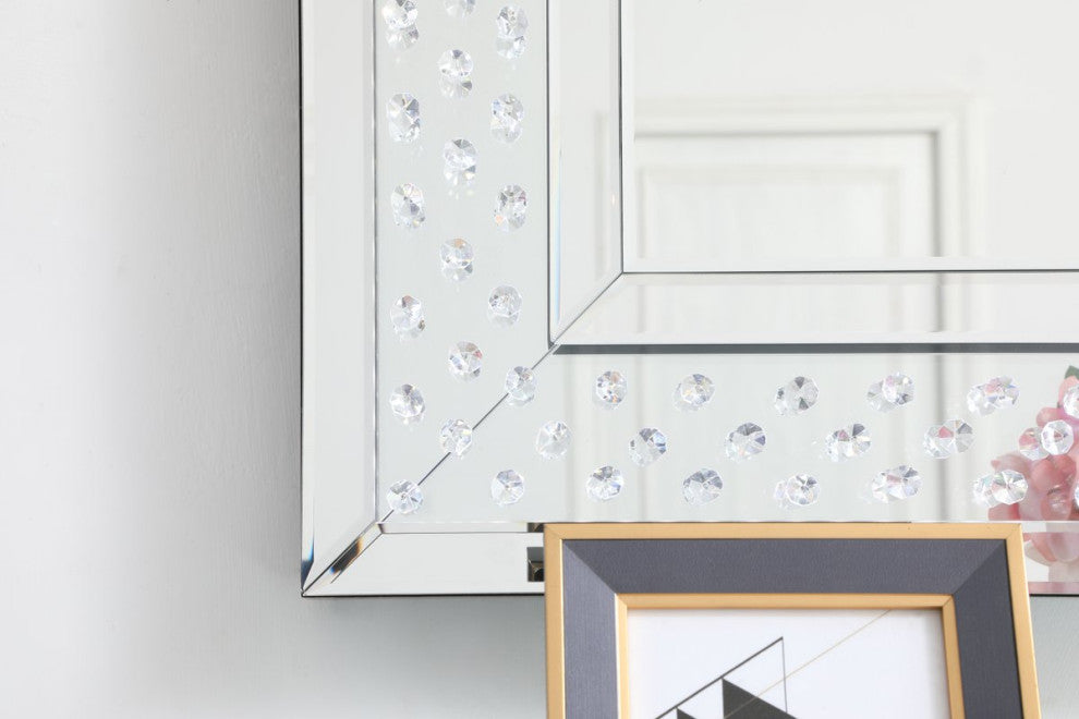 Rudy 20"x30" LED Crystal Mirror