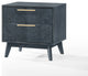 Modrest Diana Modern Grey Ash Nightstand