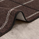 Joy Carpets Impressions New Haven Area Rug, Espresso, 3'10"x5'4"