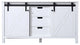 Marsyas 60" Bathroom Bath Storage Vanity Cabinet Only