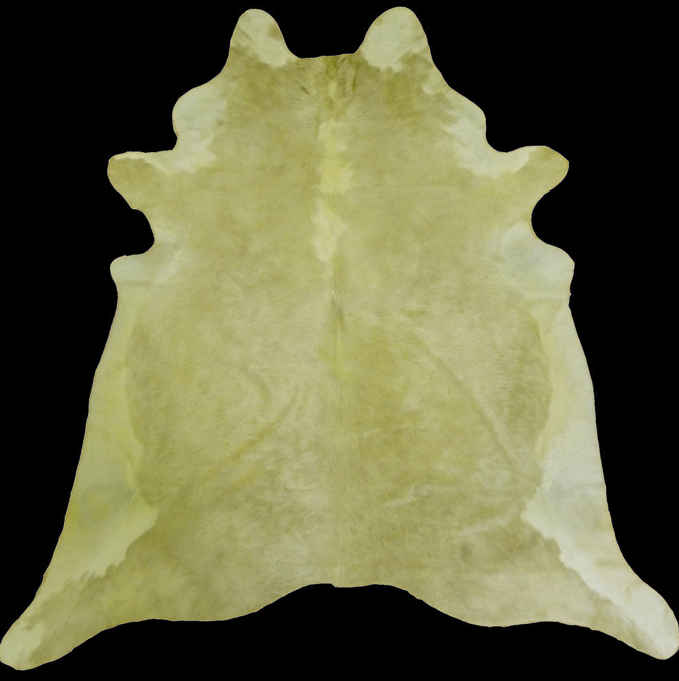 Champagne Large Brazilian Cowhide
