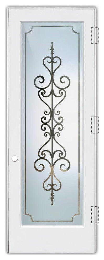 Interior Prehung Door or Interior Slab Door - Carmona - Primed - 24" x 96" -...