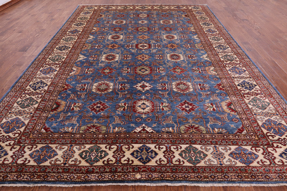 Super Kazak Hand Knotted Wool Rug 9' 11" X 13' 1" Q10605