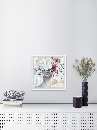 "Pretty and Classy" Framed Painting Print, 12x12