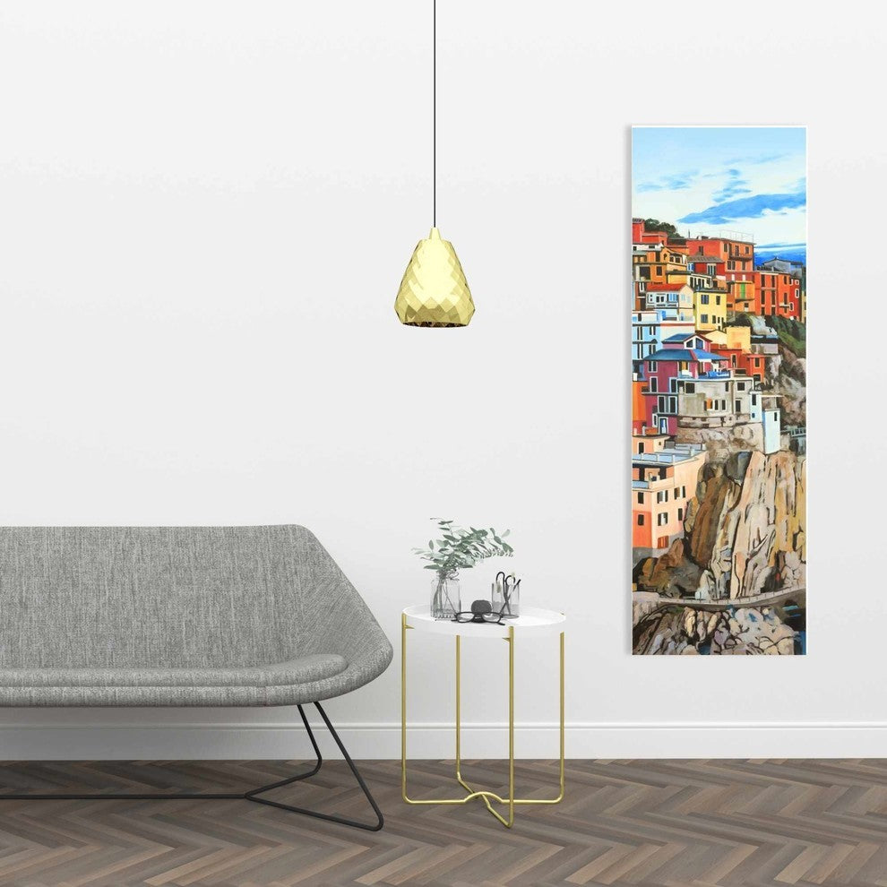 Amalfy Coast Taly Print on Wrapped Canvas
