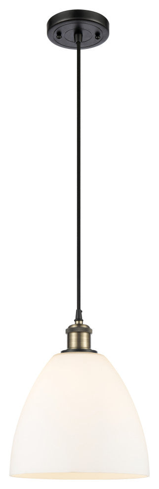 Innovations 516-1P-BAB-GBD-91-LED 1-Light Mini Pendant, Black Antique Brass