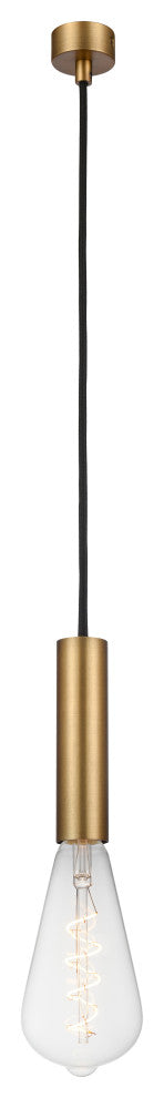 INNOVATIONS LIGHTING 198-1P-BB-BB95LED Edison 1 Light 3.75 inch Mini Pendant