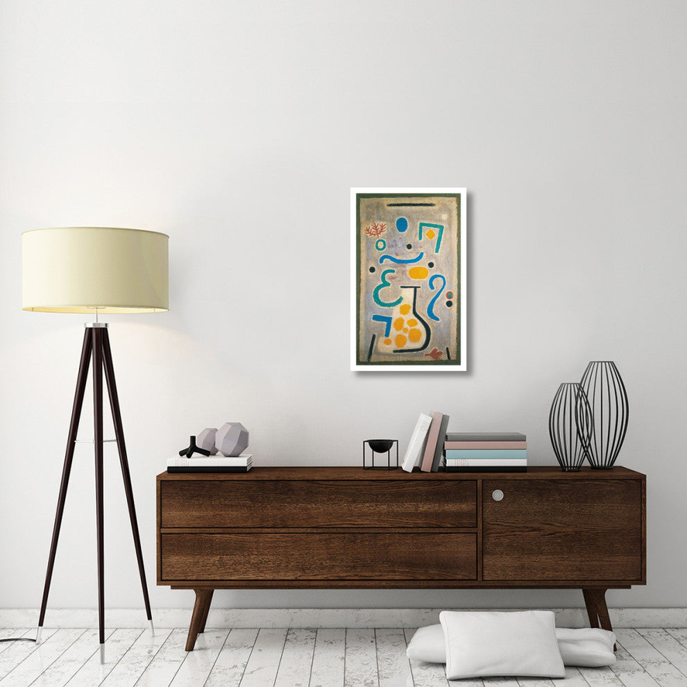 "The Vase, 1938" Digital Paper Print by Paul Klee, 20"x32"