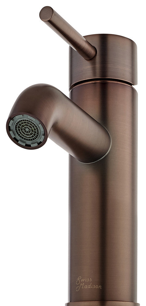 Ivy Single Hole Single Handle Bathroom Faucet, Oil Rubbed Bronze