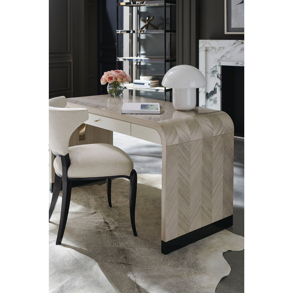 Herringbone Waterfall Desk