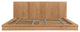 Plank King Bed