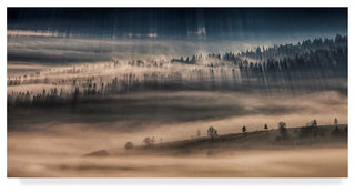 Peter Svoboda 'Land Of Thousands Shadows' Canvas Art, 24"x12"