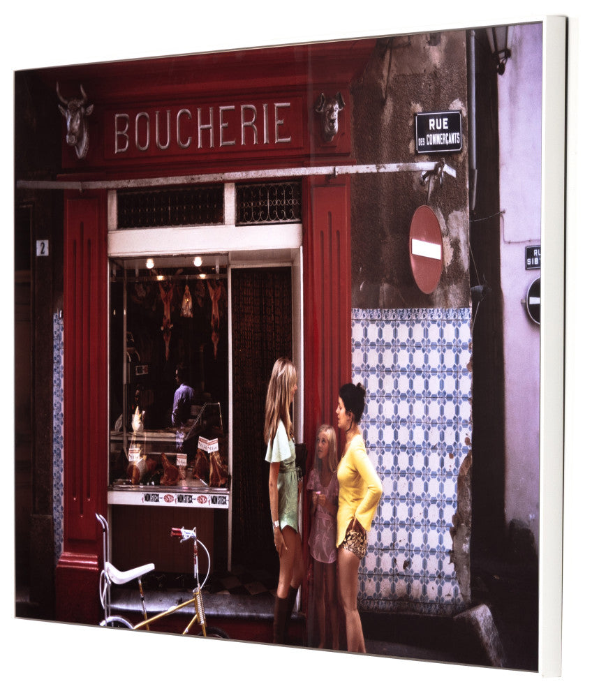 Saint-Tropez Boucherie By Slim Aarons