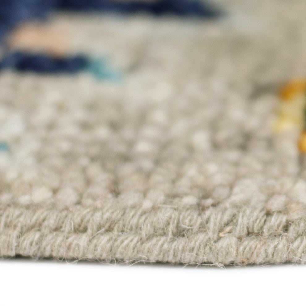 Willow Mesa Area Rug, Silver, 10' x 14', Tribal