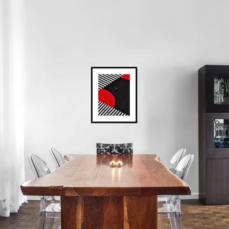 "Along A Road" Framed Digital Print by Keisuke Ikeda, 24"x30"