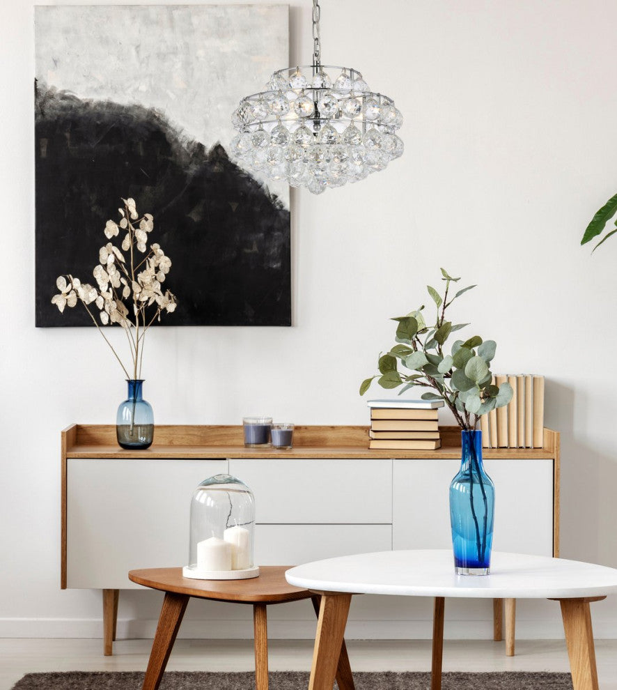 Seren 14" Pendant, Chrome