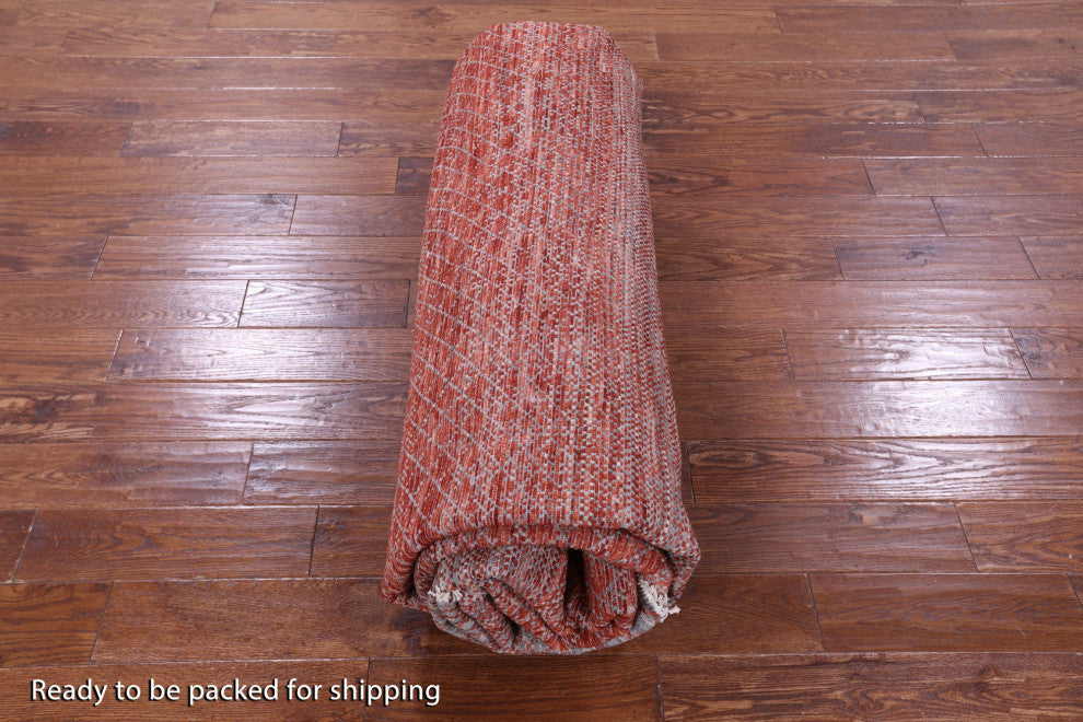 Savannah Grass Hand Knotted Wool Rug 10' 0" X 14' 0" - Q13411