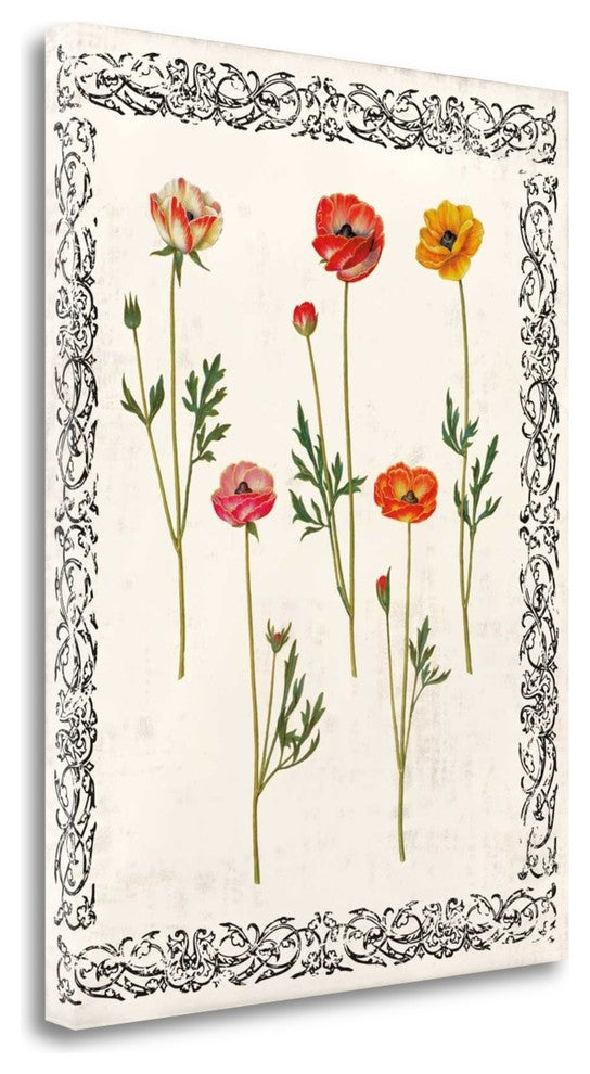 "Spring Blooms II" By Sabine Berg, Giclee Print on Gallery Wrap Canvas