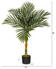 3' Golden Cane Artificial Palm Tree