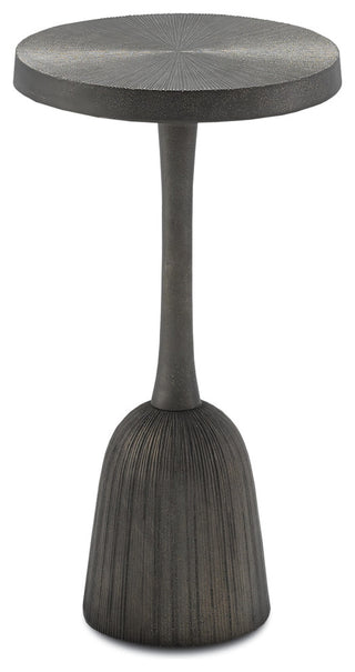 Tulee Accent Table, Antique Black